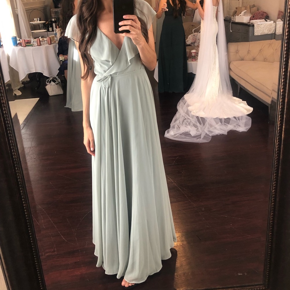 Jenny Yoo “Morning Mist” Bridesmaid Dress